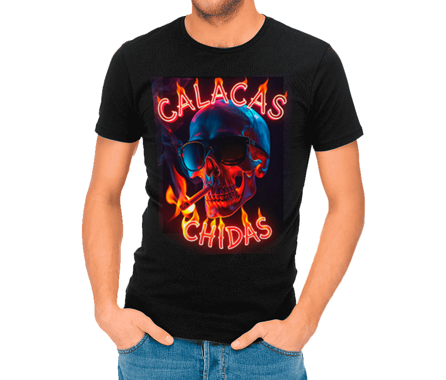 CAMISETA OFICIAL CALACAS CHIDAS – Calacas Chidas